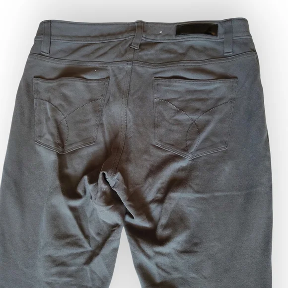 Calvin Klein Jeans Gray Buttoned Pants - Picture 4 of 4